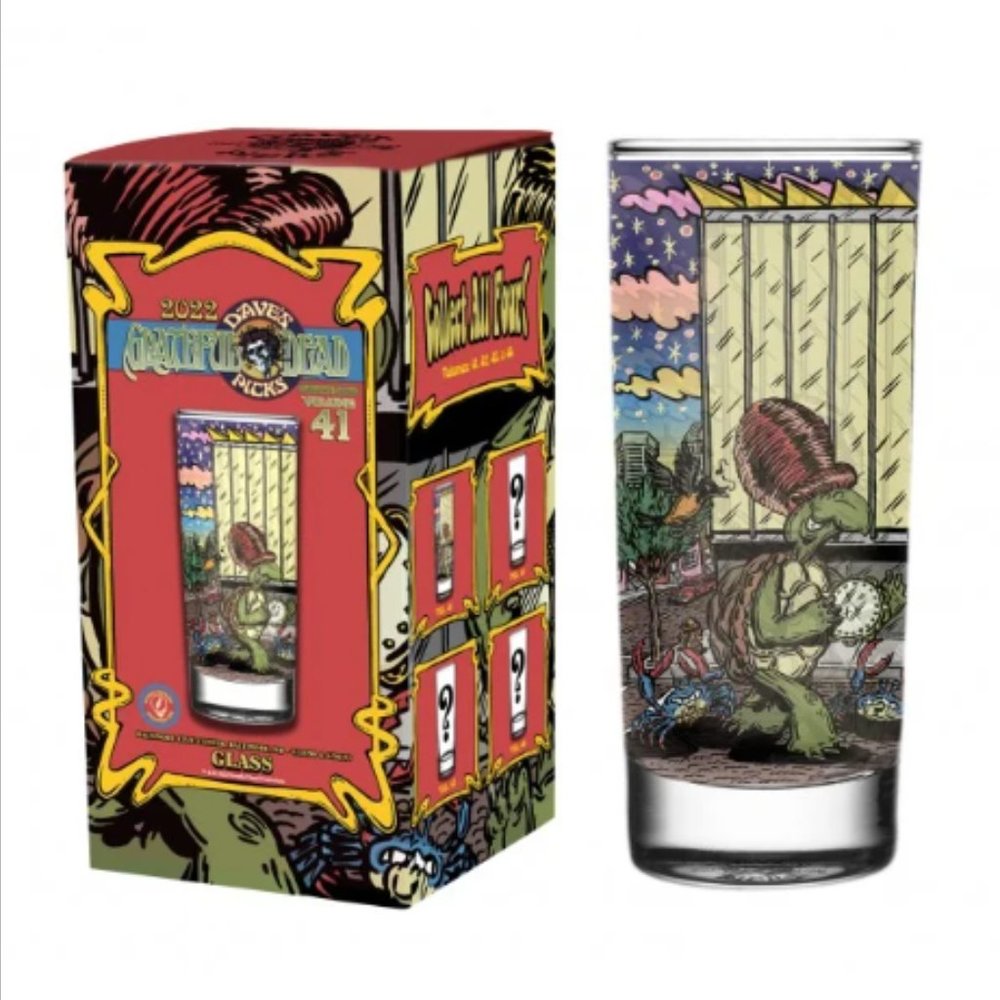 Grateful Dead Dave's Picks 41 Collectible Series Glass ~ 12 oz ~ Brand New!
